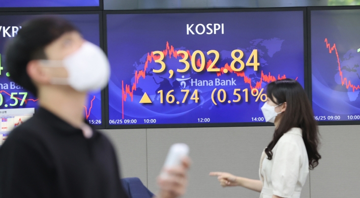 Kospi ends at fresh high on recovery hopes