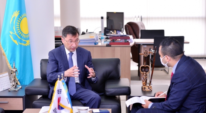 [Herald Interview] Cultural, people-to-people ties will boost Korea-Kazakhstan ties