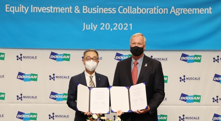 Doosan Heavy to invest more in US NuScale Power