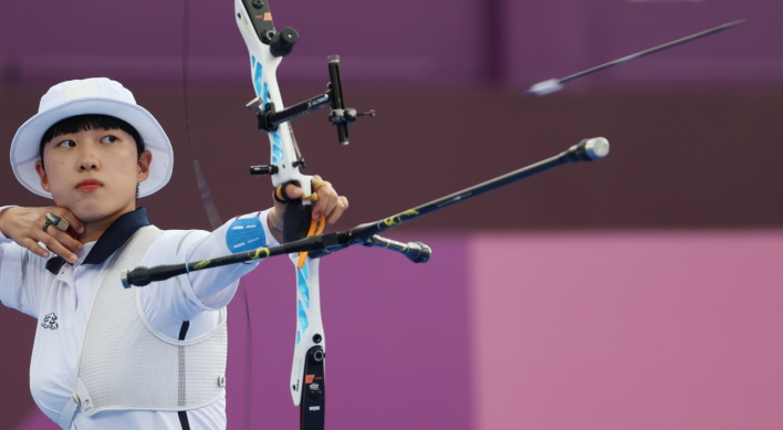 [Tokyo Olympics] An San wins gold in women's individual archery, becomes 1st triple gold medalist in Tokyo