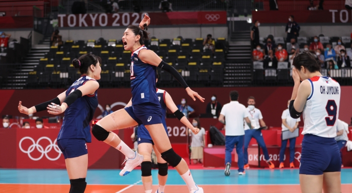 [Tokyo Olympics] S. Korea shocks Turkey to reach semifinals in women's volleyball