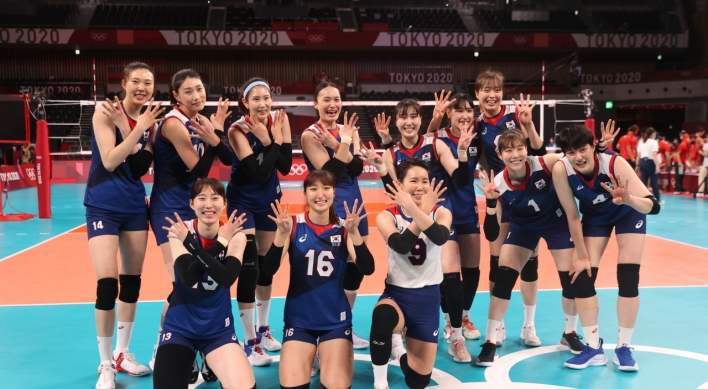 [Tokyo Olympics] S. Korea volleyball coach still dreaming after unlikely victory over Turkey