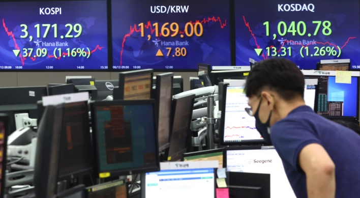Seoul stocks suffer weeklong slump on extended tech losses