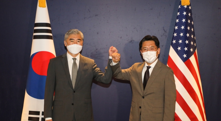 Top nuclear envoys of S. Korea, US discuss humanitarian aid to N. Korea