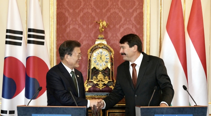 S. Korea, Hungary agree to upgrade ties as bilateral trade grows
