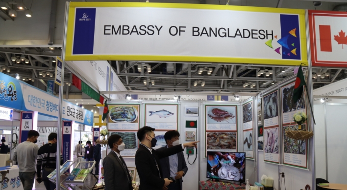 Bangladesh showcases seafood at Busan International Seafood & Fisheries Expo 2021