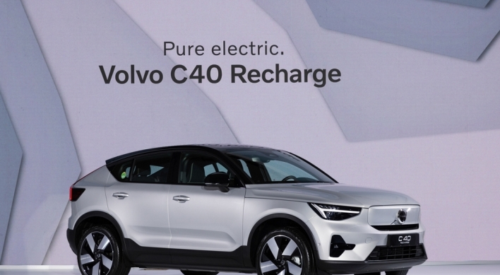 Volvo launches all-electric C40 Recharge SUV in S. Korea