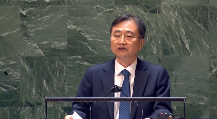 S. Korean envoy to UN urges Russia to end aggression, vows further assistance to Ukraine