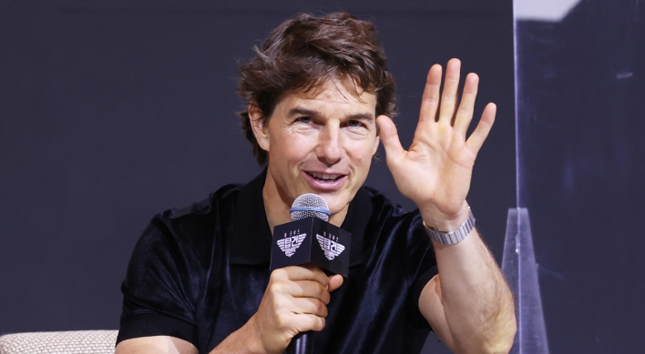 ‘Top Gun’ Tom Cruise tells long-waiting Korean fans ‘it is OK to cry’