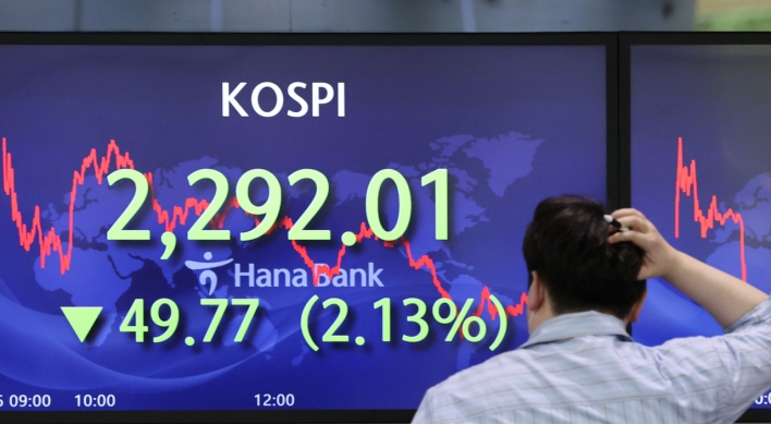 Seoul stocks dip to 20-month low on recession fears; Korean won at 13 yr low