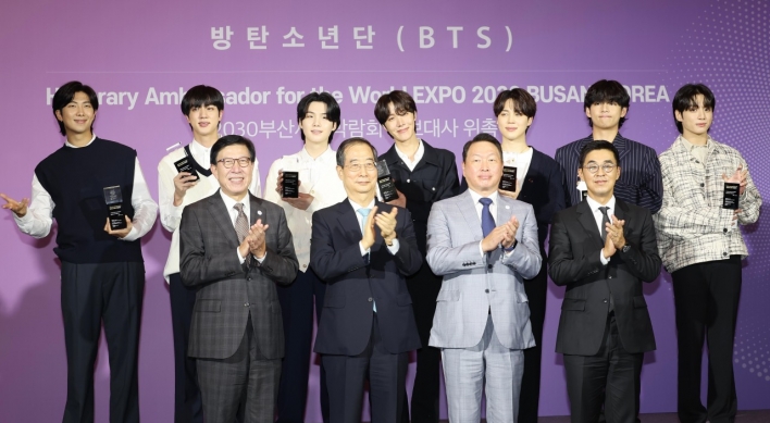 BTS officially appointed honorary ambassadors for 2030 Busan World Expo