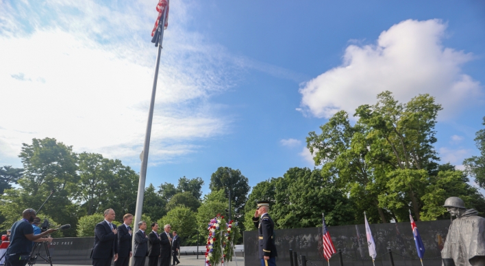 [Photo News] Wall of Remembrance unveiled in Washington