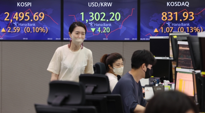 Seoul shares open higher amid rate hike uncertainties