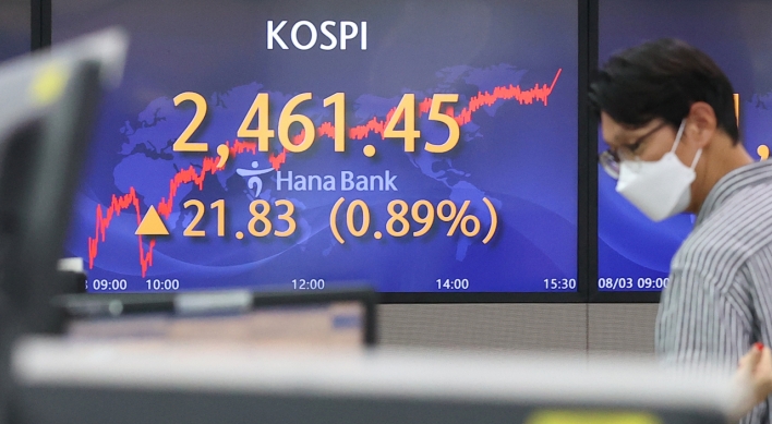 Seoul shares open higher ahead of BOK rate policy meeting