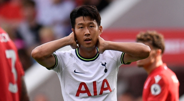 Tottenham's Son Heung-min held scoreless for 4th consecutive match