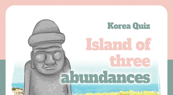 [Korea Quiz] (21) Island of three abundances