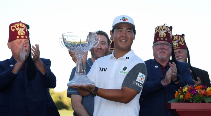 [Newsmaker] S. Korean Tom Kim captures 2nd career PGA Tour win in Las Vegas