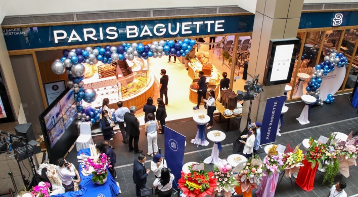 [Photo News] 1st Paris Baguette store in Malaysia