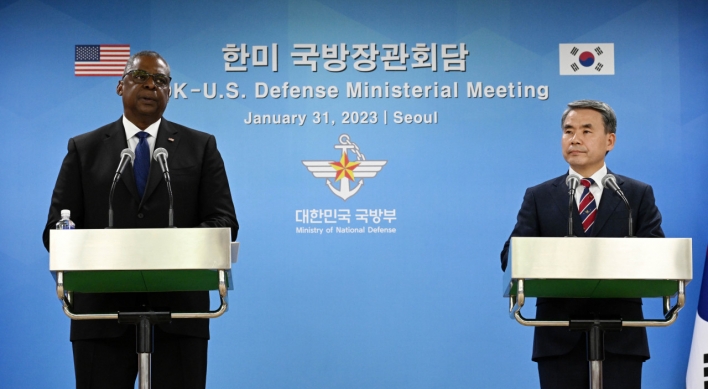 S. Korea, US defense chiefs hold phone talks over US military leak reports