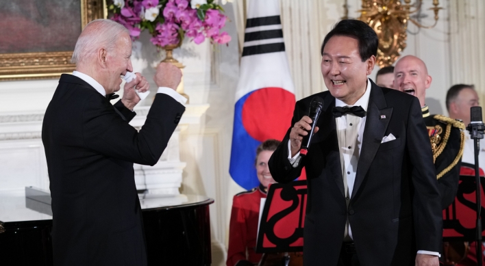 Yoon thinks his 'American Pie' rendition at White House state dinner was quite good