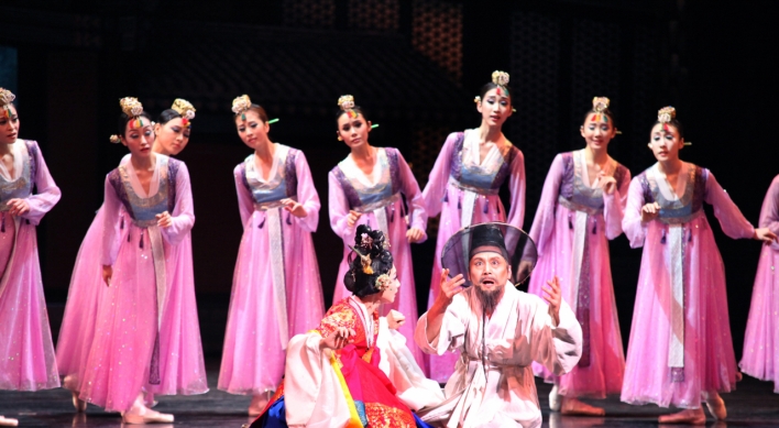 Universal Ballet's 'Shim Chung': a blend of filial folk tale and classical ballet
