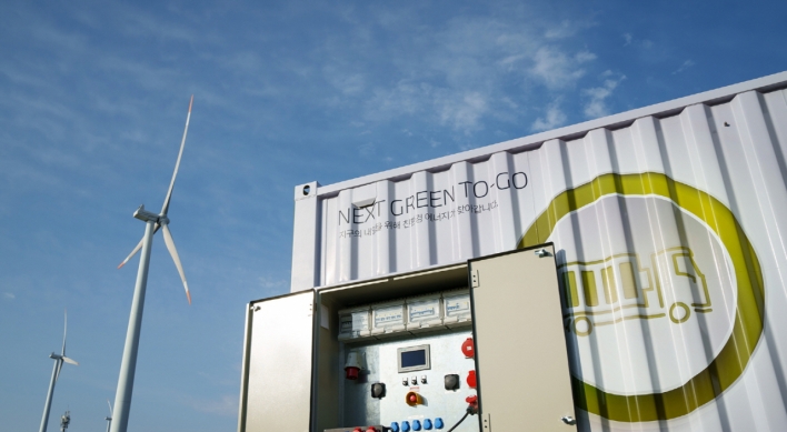 [Photo News] Portable green energy