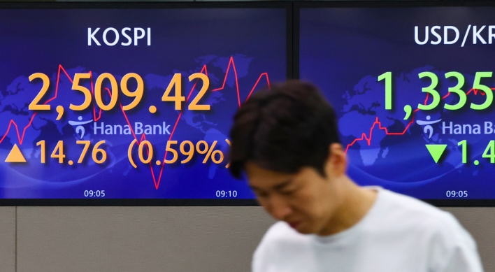 Seoul shares open higher as debt-ceiling concerns ease