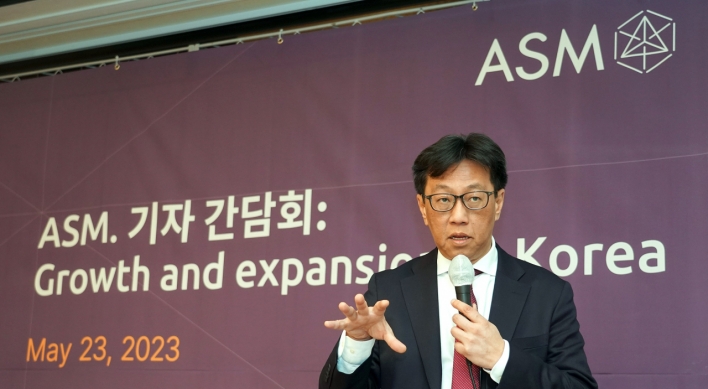 ASM determined to expand investment in Korea: CEO