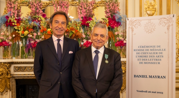 Bluebell Korea chairman awarded French Order of Arts and Letters