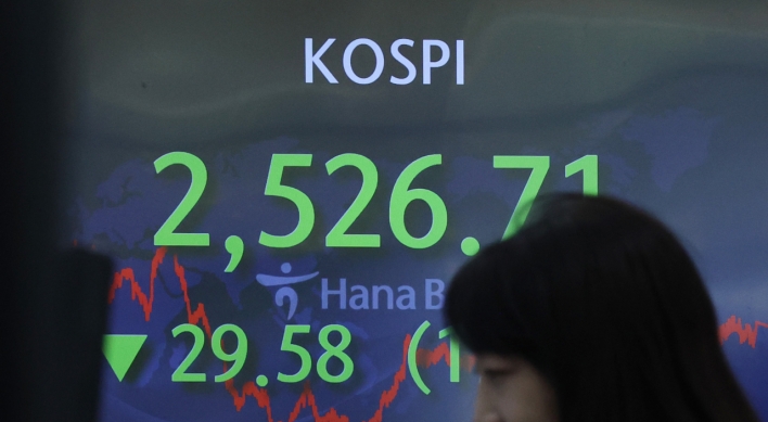 Seoul shares down for 4th day on US rate hike woes