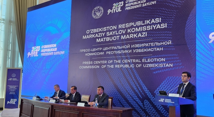 Uzbek leader clinches third term in landslide victory