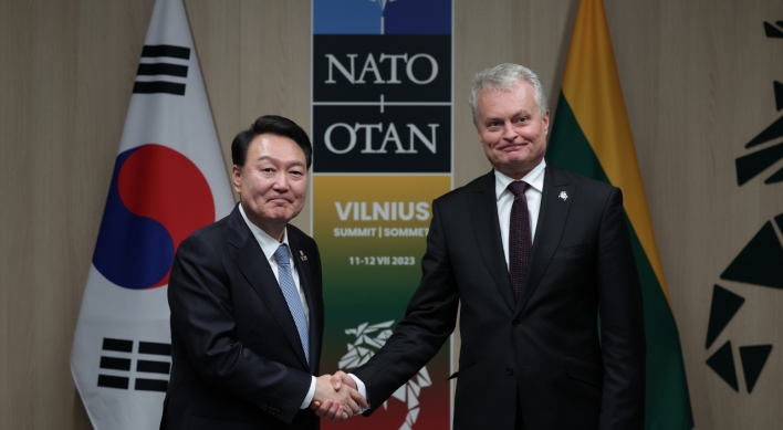Yoon says S. Korea to open embassy in Lithuania