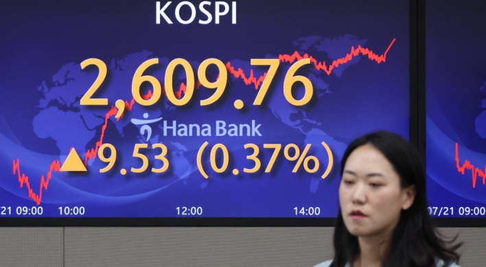 Seoul shares end slightly higher on individual buying