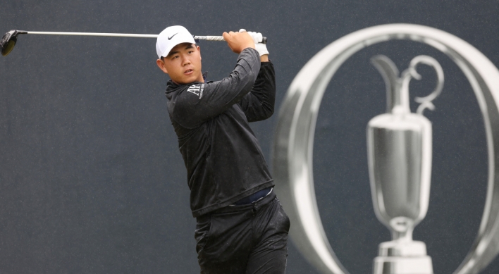 Kim Joo-hyung ties for 2nd at Open Championship, best performance by S. Korean
