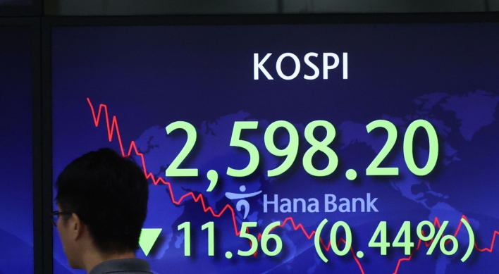 Seoul shares open tad lower ahead of Fed decision