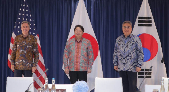 Top diplomats of S. Korea, US, Japan to hold virtual meeting ahead of trilateral summit
