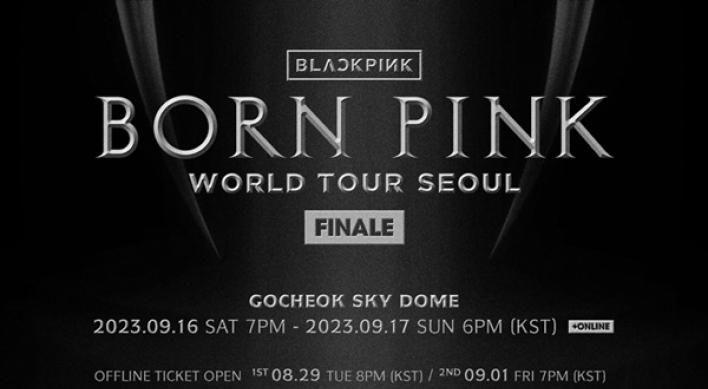[Today’s K-pop] Blackpink to wrap up tour at Korea’s largest concert venue