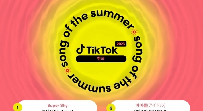 NewJeans' 'Super Shy' most popular summer song on TikTok