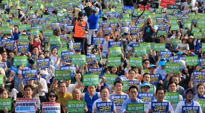 Civic group's marches against Fukushima water release permitted near presidential office