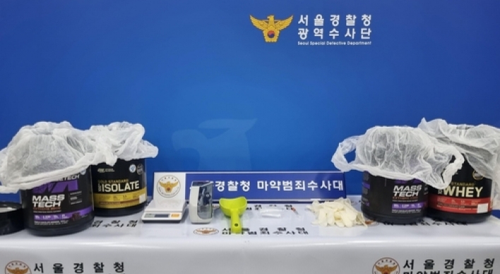 Police bust multinational drug ring for smuggling meth into S. Korea