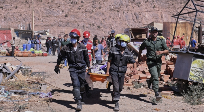 S. Korea to send emergency relief team, $2 mil in aid to quake-hit Morocco