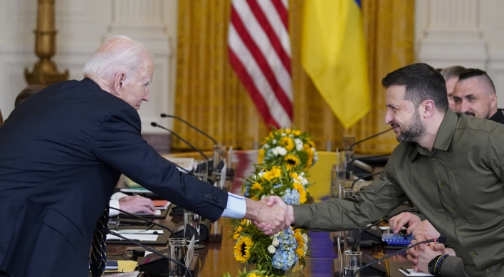 Biden rebukes Russia for turning to N. Korea, Iran for more arms