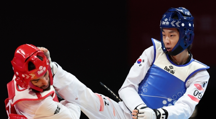 Jang Jun wins gold in men's -58kg taekwondo at Hangzhou