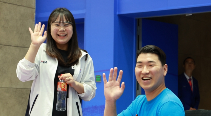 S. Korea wins bronze in pistol mixed team event for 14th shooting medal