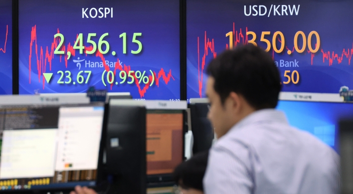 Foreigners turn net sellers of S. Korean stocks for 15 sessions