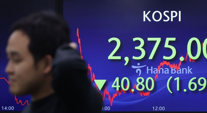 Seoul shares open almost flat amid geopolitical tensions, rate woes