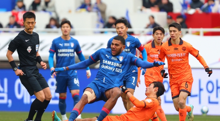 Suwon Samsung Bluewings suffer 1st relegation in K League football