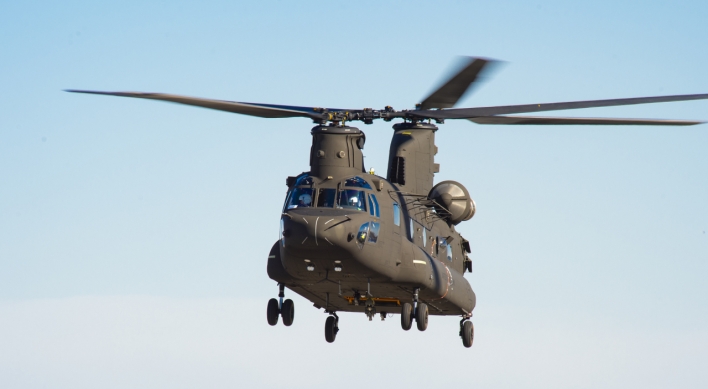 Boeing eyes more Chinook helicopter exports to S. Korea