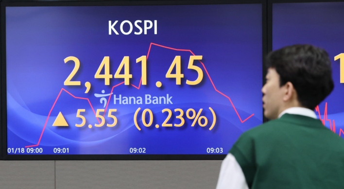 Seoul shares open slightly higher on bargain hunting