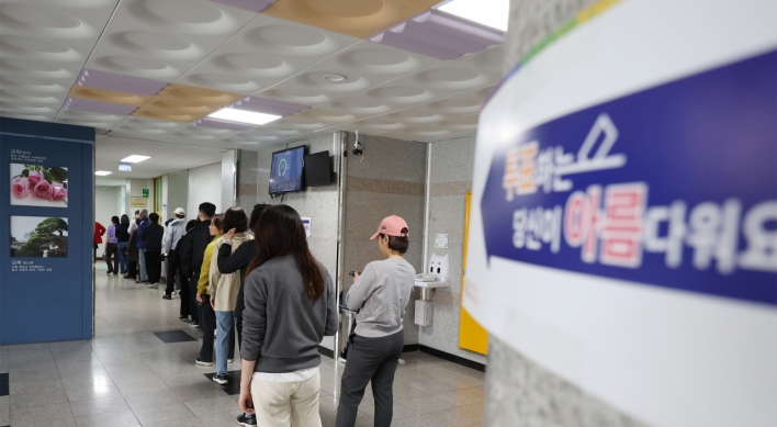 Voter turnout at 56.4% at 2 p.m.
